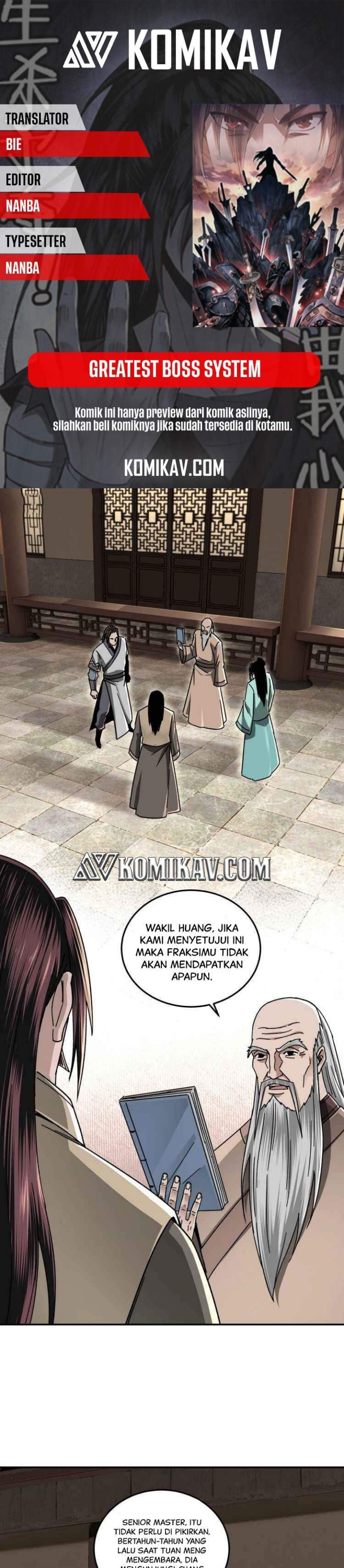 Greatest Boss System Chapter 70 Gambar 1